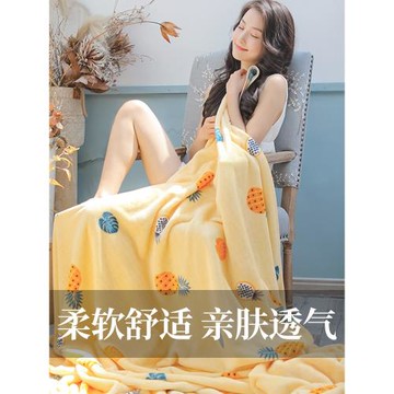 珊瑚絨毛毯加厚法蘭絨沙發毯學生宿舍小毯子牛奶絨午睡毯單人蓋毯
