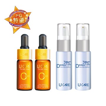 U CARE C23.8高濃縮純液 膠原版 2入組 (送U CARE體驗包*3)