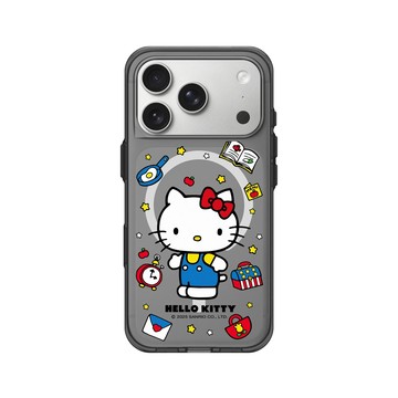 RHINOSHIELD iPhone 17/Air/Pro/Max Clear MagSafe兼容 抗黃化透明防摔磁吸手機殼/保護殼｜Hello Kitty-生活小物