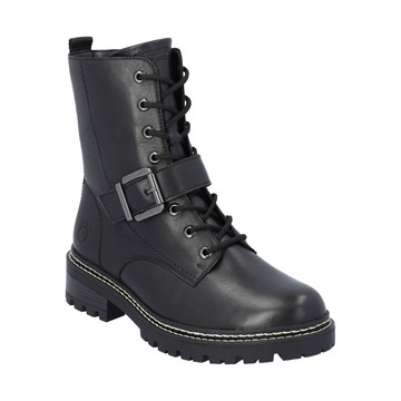 REMONTE BLACK CASUAL CLOSED LADIES MID HEIGHT BOOTS 黑色女款鞋子