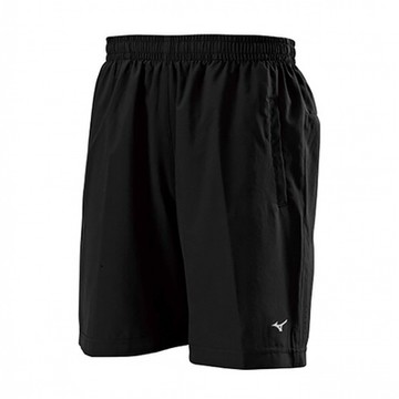 MIZUNO 美津濃 短褲 男款 運動褲 慢跑 五分褲 抗UV 黑 32TB2A0209