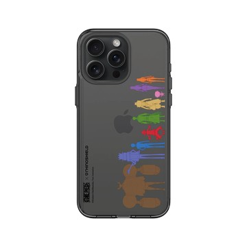 iPhone 15 Pro Max Clear 酷墨灰 - 航海王 One Piece - 海賊團系列-草帽一行人 剪影