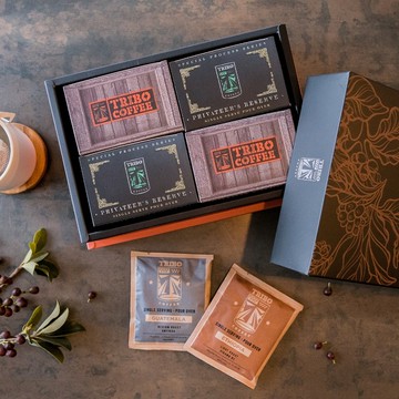 【TRIBO COFFEE】探險家 濾掛式咖啡禮盒 (10種口味 / 4 x 5入盒)  感恩禮物 生日禮物