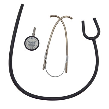 Spirit 精國 兒童嬰幼兒型 雙面聽診器 CK-604P 2號 黑色  1條