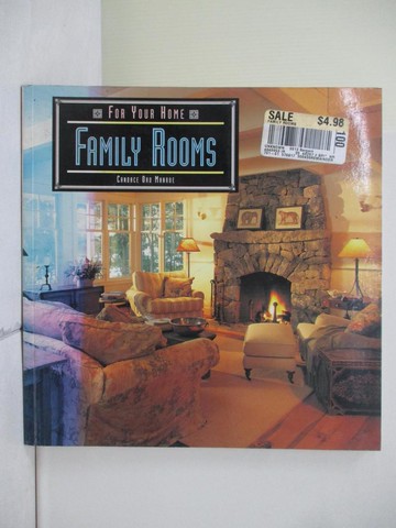 【書寶二手書T4／設計_ZZ2】Family Rooms : For Your Home_Manroe