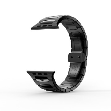 【Golden Concept】Apple Watch 45mm 46mm 49mm WSA-ROII45/49-BK 黑色不鏽鋼錶帶