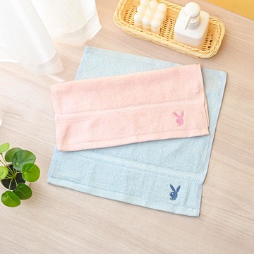 PlayBoy清逸素色方巾(33x33cm)-兩色任選