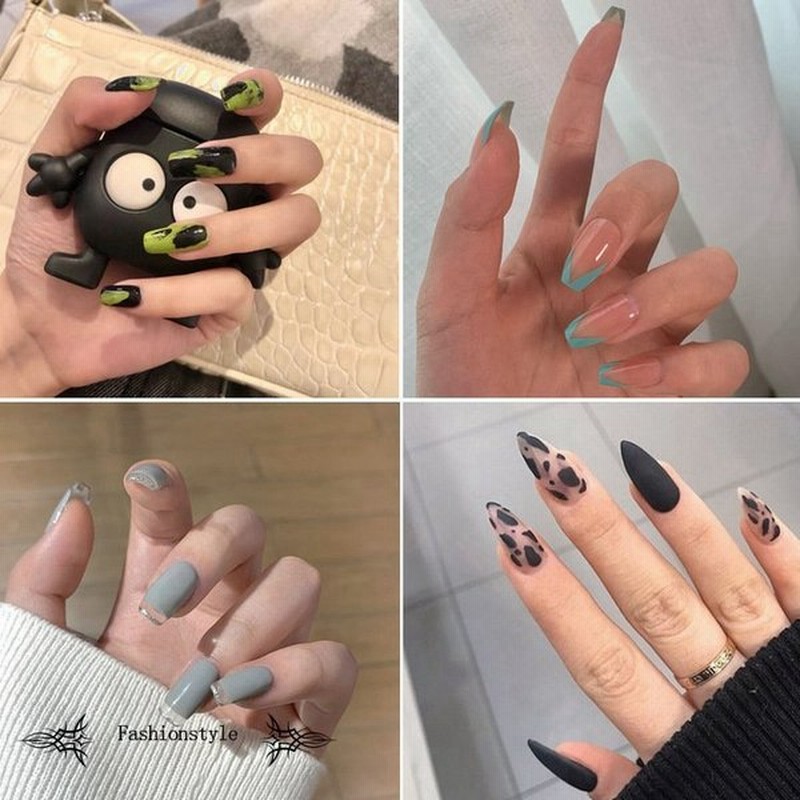 ネイルチップ 3点セット フット24枚入足用和風原宿和装夢幻デコネイルコレクション素敵なネイルチップかわいいシンプル 通販 Lineポイント最大0 5 Get Lineショッピング