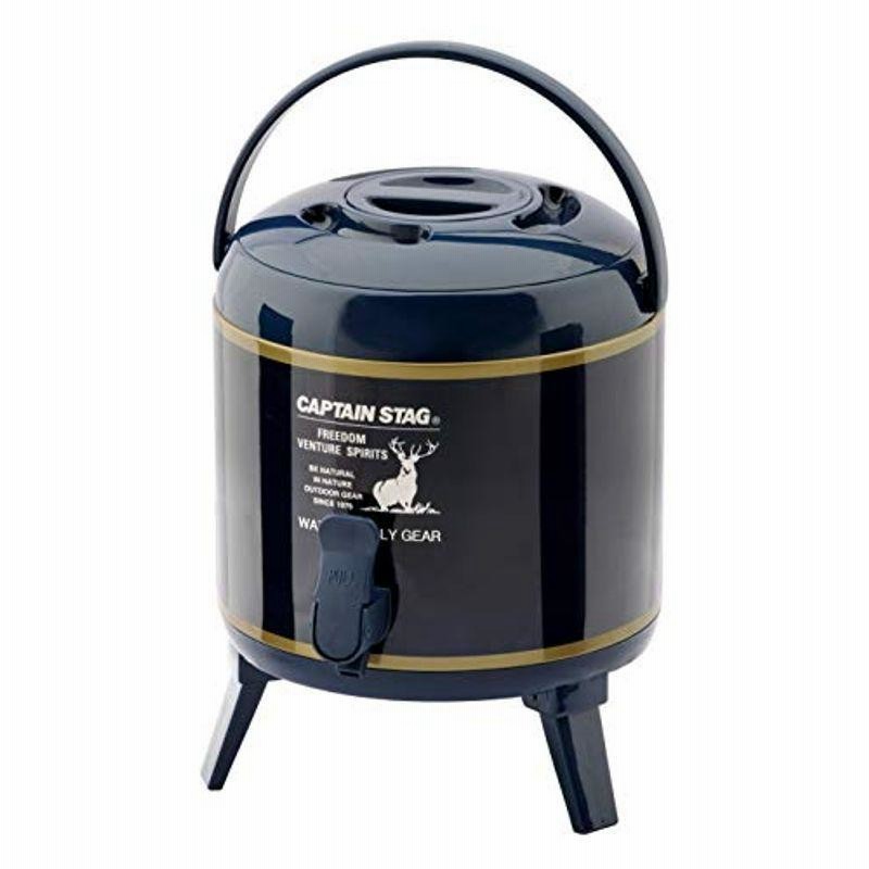 マート クールヒッツ ウォータージャグ6L ネイビー M-5026 CAPTAIN STAG