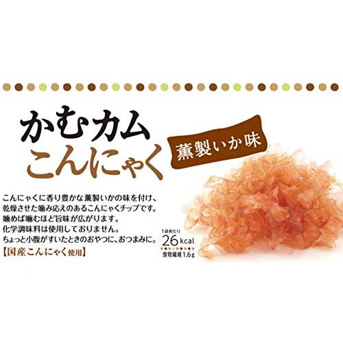 アスザックフーズ かむカムこんにゃく 薫製いか味 10g ×10袋