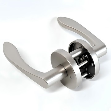 Tamsa 簡約設計按鈕式房門把手 灰色  金灰色  1個