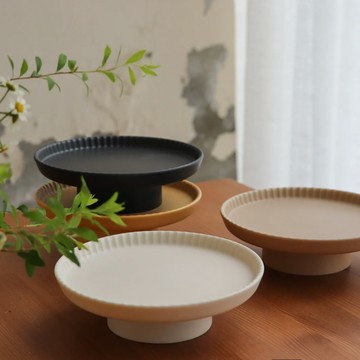 【Yourtableware】新品上市 日本KIKIME 高台蛋糕皿 L 喬遷禮 新居落成