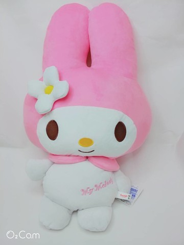 美樂蒂 娃娃 玩偶 玩具 擺飾 布偶 布娃娃 三麗鷗 SANRIO MELODY MM 正版 T00120327