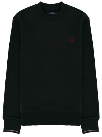 fred perry sweatshirt with logo