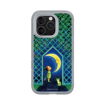 iPhone 16 Pro AirX 流變灰 - 幾米 Jimmy Liao - 幸運遇見你-遇見月亮