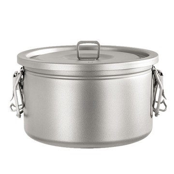 TEMPEST 純鈦微壓鍋 附收納包 2000~3200ml 煮飯神器 純鈦壓力鍋 鈦製煮飯鍋 純鈦煮粥鍋 輕量壓力鍋