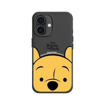 iPhone 16 SolidX 黑 - 迪士尼-小熊維尼 Disney Winnie The Pooh - 罐中一探