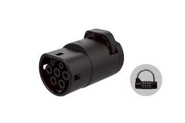 JOWUA J1772 to CCS2-AC (TYPE2) 轉接頭（V3 防拔款）