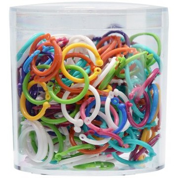 【文具通】Foot 足勇 52045 約38mm 1 1/2" 塑膠製 卡片圈環 卡片圈 卡片環 卡片 35入 K5010112【APP滿額下單10%點數(單一帳號最高5000點)】1/31止