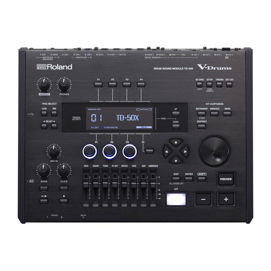 ローランド Roland TD-50X