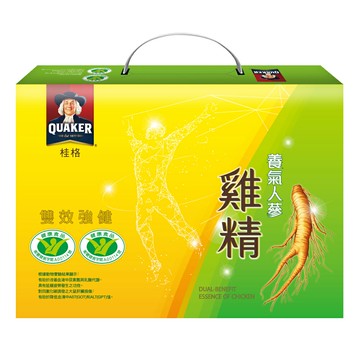 桂格 養氣人蔘雞精禮盒 (68ml/8瓶/禮盒)【杏一】