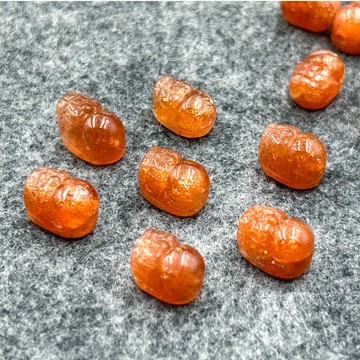 【療手作】金草莓 貔貅 金草莓太陽石 金太陽貔貅 高品金太陽石 水晶貔貅