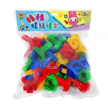 幼福 轉轉螺絲積木 3歲以上  多色  1包