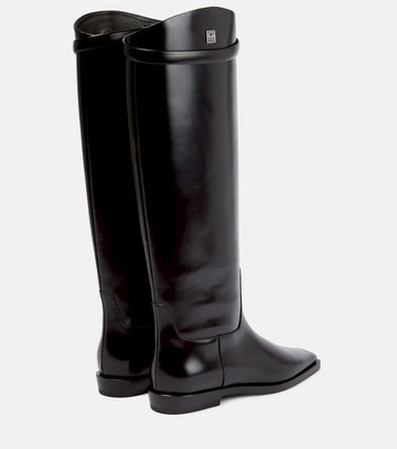 Toteme Leather knee-high boots