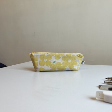 小船筆袋 - 檸檬雞蛋花