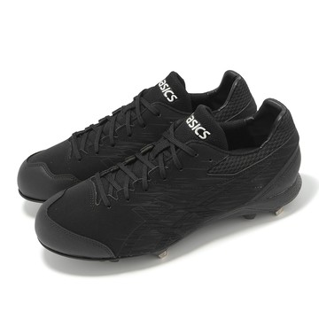 [ACS] Asics 棒球鞋 Neorevive 4 2E 寬楦 男鞋 黑 全黑 釘鞋 壘球 亞瑟士 1123A023001