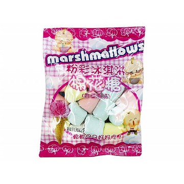 粉彩冰淇淋棉花糖(香草風味)30g【小三美日】DS011709