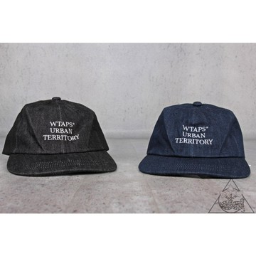 【HYDRA】Wtaps / T-6L 02 / Cap 單寧 平沿帽 刺繡 【231HCDT-HT07】
