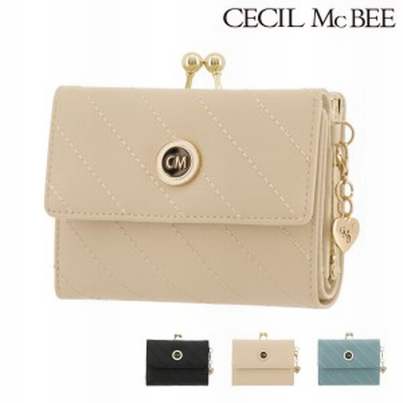 レビューを書いてポイント 5 セシルマクビー 三つ折り財布 エイミ レディース Cecil Mcbee がま口 通販 Lineポイント最大1 0 Get Lineショッピング