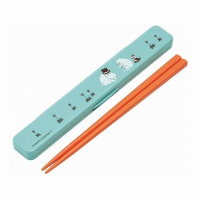 スケーター 箸 箸箱 セット カチカチ鳴らない ムーミン カラー ABC3 弁当 弁当箱 ランチ ランチボックス