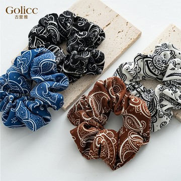 【Gulicc】髮圈 歐美款復古係百搭大腸髮圈