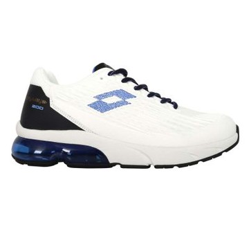 LOTTO 男氣動KPU跑鞋-2E-運動 休閒 寬楦 LT6AMR5126 白藍黑