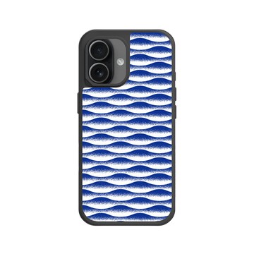 iPhone 17 SolidX 黑 - Ocean Collection: Let's Sea 海洋系列：一路向海 - 海波交響（風起）