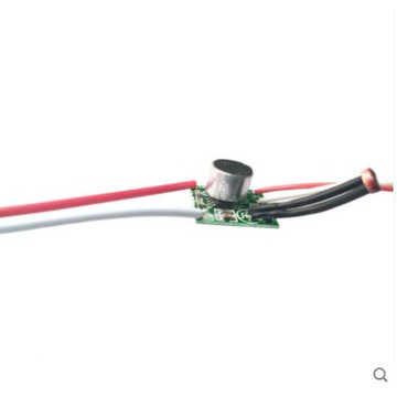【AI電子】*(38-2)低壓DIY開關5v12V感應聲控模塊直流聲光控3.7V24v電路板LED燈