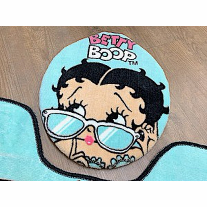 ベティちゃん グッズ 普通トイレ用トイレカバー単品 マット別売 ターコイズ Betty Boop ベティーブープ ベティーちゃん トイレフタカバー 通販 Lineポイント最大1 0 Get Lineショッピング