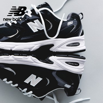 【New Balance】 NB 復古鞋_中性_黑色_MR530CC-D楦 530