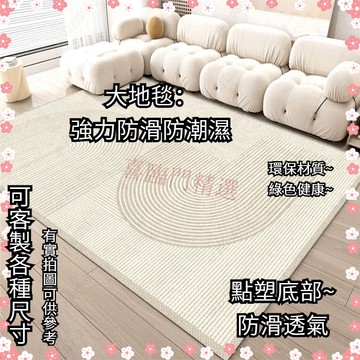 免運 可客製 地毯 地墊 客廳防滑地毯 臥室茶幾地毯 榻榻米地毯 床邊地墊拍攝背景 臥室床邊地毯 絨毯