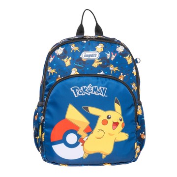 《活動價》【IMPACT】怡寶兒童包 | 寶可夢可裝A4後背包-深藍 IMQPKM012NY