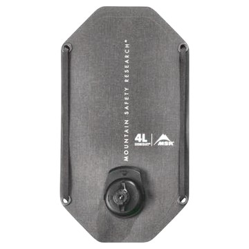 MSR Dromedary 強化尼龍水袋 4L 戶外登山露營 耐磨便攜 大容量  1個  黑色