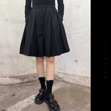 新月百褶褲裙/男女同款