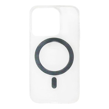 PHILIPS 飛利浦 磁吸式透明防摔殼  iPhone 15 pro  灰色