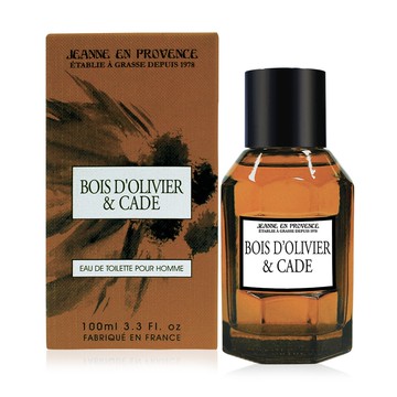 【JEANNE EN PROVENCE】冬日暖木男性淡香水 100ML(原廠公司貨)