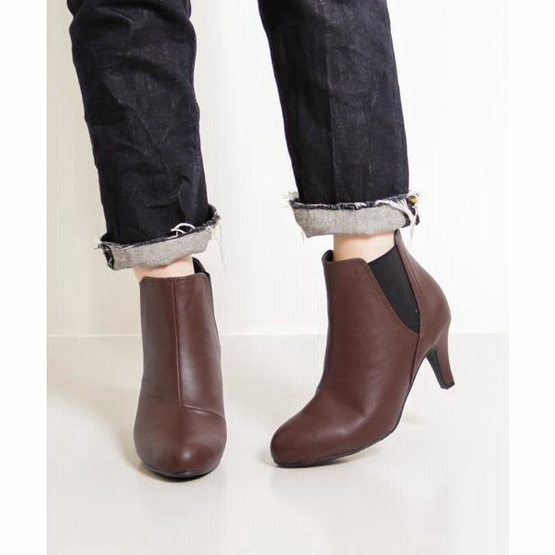 ブーツ アーモンドトゥ7cmヒールサイドゴアブーツ レディース シューズショートブーツ パイソン柄 I16 神戸レタス 通販 Lineポイント最大0 5 Get Lineショッピング