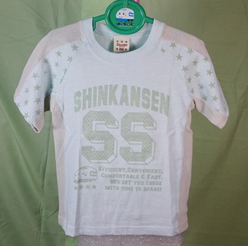 【震撼精品百貨】Shin Kan Sen 新幹線~長袖短袖組_藍_星星