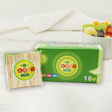 吃八方竹水果叉-10包X6盒