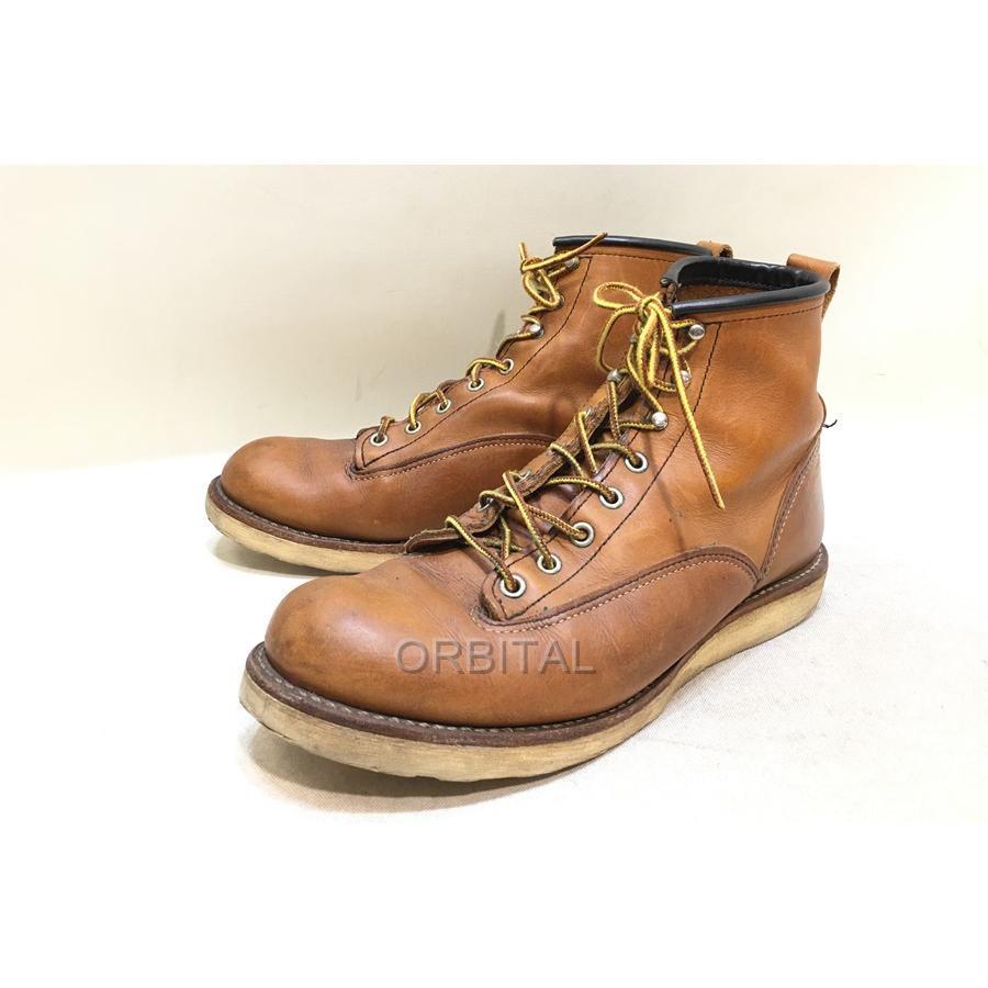 REDWING レッドウィング 2904 ラインマンブーツ 9.5Dブラウン - ブーツ